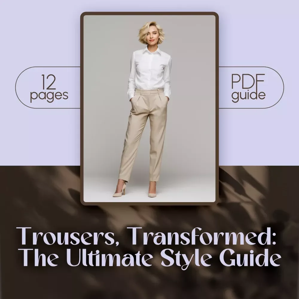 Trousers, Transformed: The Ultimate Style Guide | Digital Download for Effortless Fashion | How to Style Trousers eBook