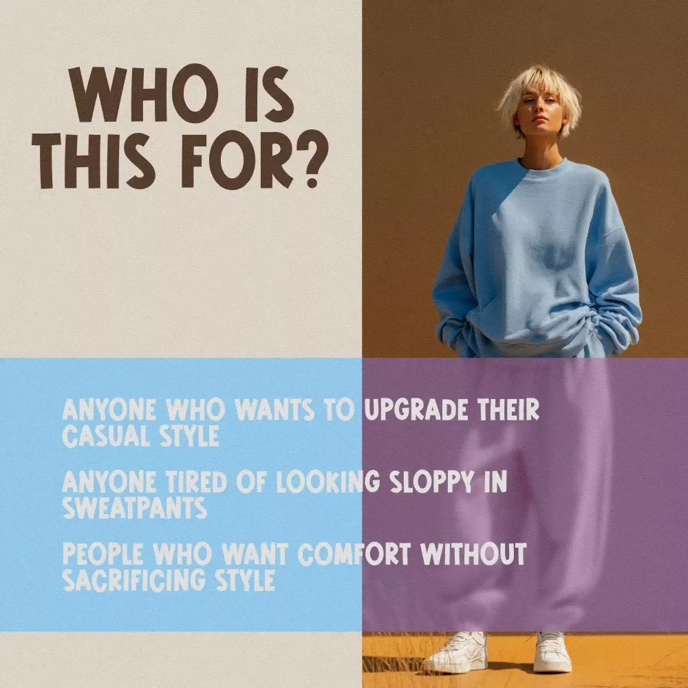 How to Wear Sweatpants with Style – Printable Fashion Checklist for Men & Women | Digital Download Style Guide