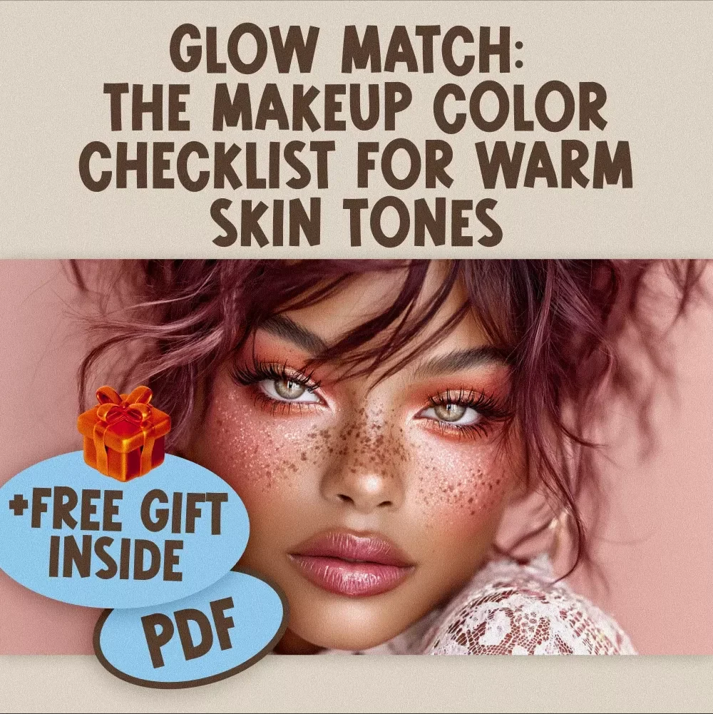 Glow Match: The Makeup Color Checklist for Warm Skin Tones | Digital Makeup Guide for Perfect Shades