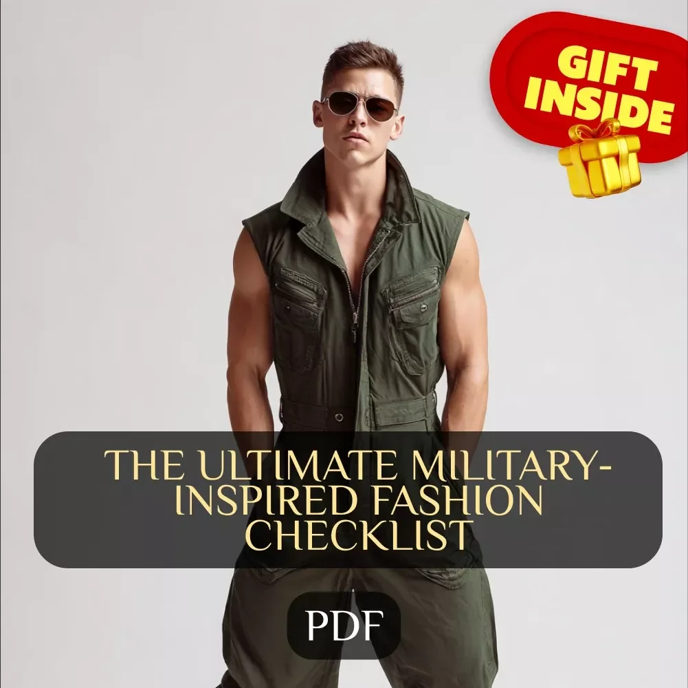 The Ultimate Military-Inspired Fashion Checklist | Digital Download Style Guide for Utility, Edge & Timeless Wardrobe Essentials