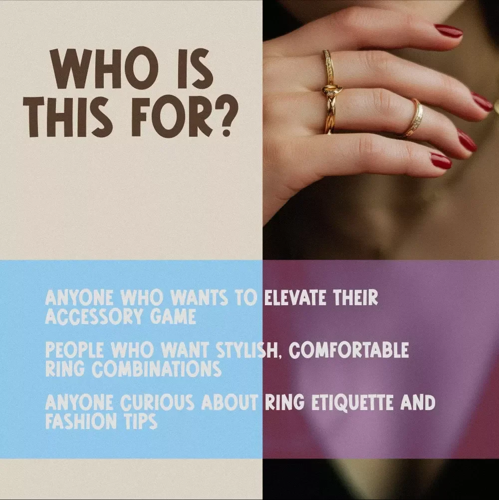 Ring It Right: Wearing Rings with Style – Digital Guide on How to Wear Rings, Mix & Match Metals, and Master Ring Etiquette