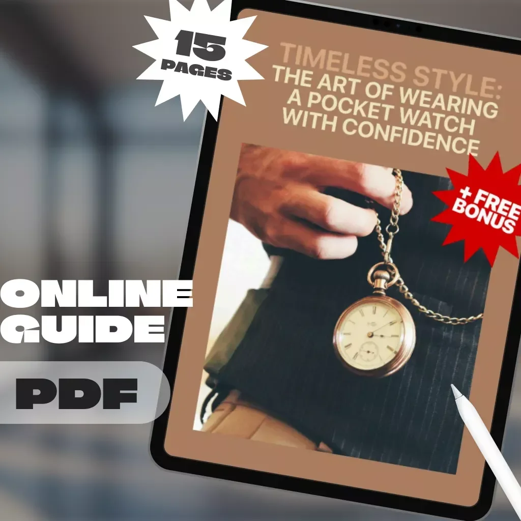 Timeless Style: The Art of Wearing a Pocket Watch with Confidence – How to Wear a Pocket Watch Guide for Modern Gentlemen