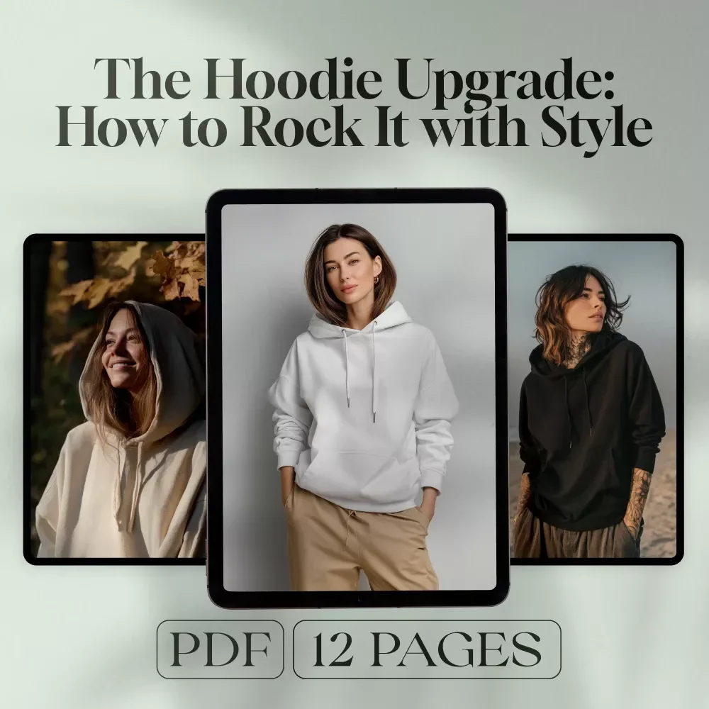The Hoodie Upgrade: How to Rock It with Style | Digital Guide on How to Wear a Hoodie with Style for Men & Women – Fashion Tips, Outfit Ideas, and Styling Secrets