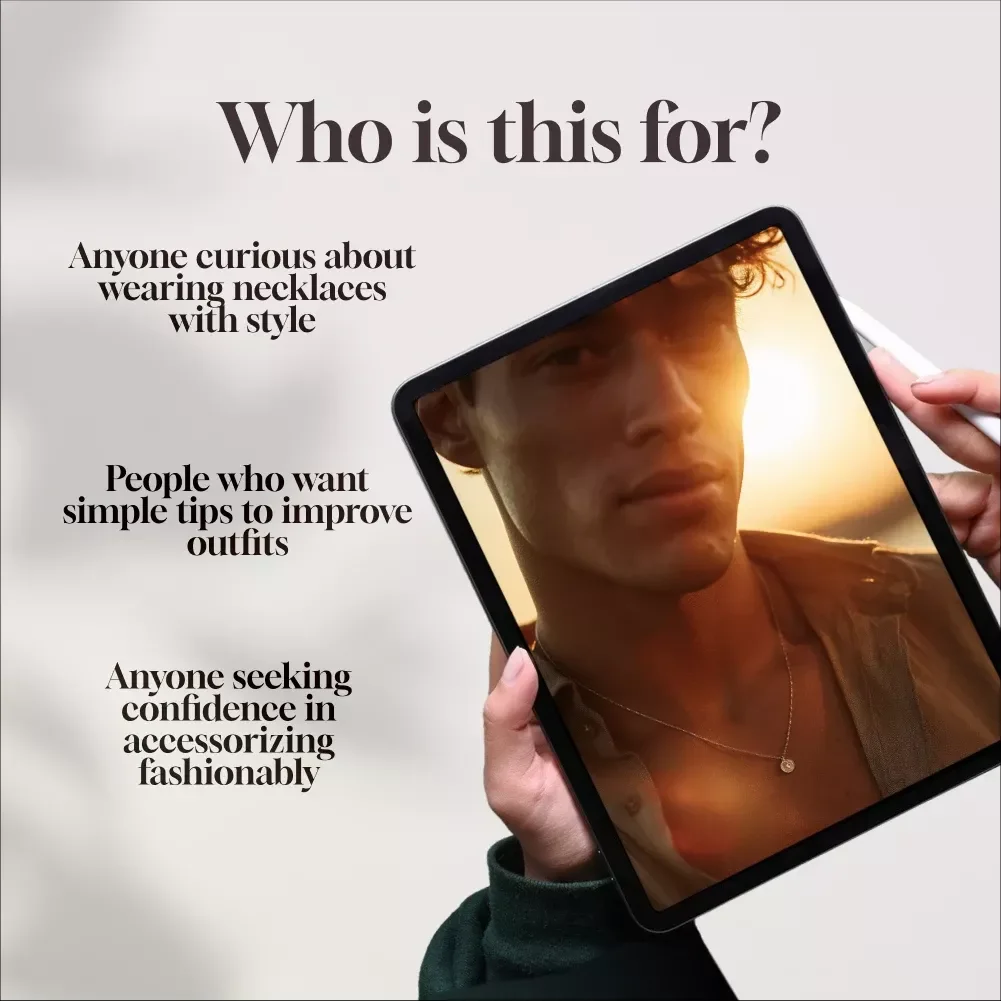 Men and Necklaces: Breaking Fashion Boundaries | Digital Style Guide for Men | Do Men Wear Necklaces? History, Styles, Tips & Confidence-Building Advice