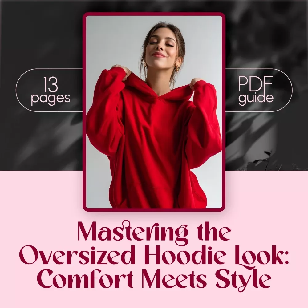 Mastering the Oversized Hoodie Look: Comfort Meets Style – How to Wear Oversized Hoodies Like a Fashion Pro | Digital Style Guide & eBook