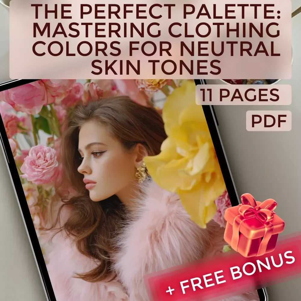 The Perfect Palette: Mastering Clothing Colors for Neutral Skin Tones | Digital Style Guide for Choosing Color Clothes for Neutral Skin Tone, Wardrobe Inspiration & Fashion Tips