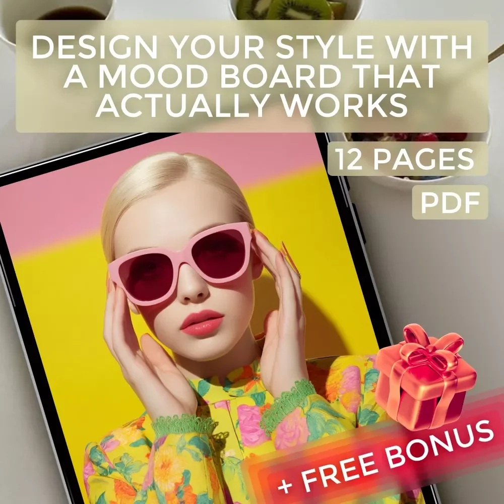 Design Your Style With a Mood Board That Actually Works | Fashion Mood Board Digital Guide for Personal Style Inspiration, Creative Direction & Style Vision