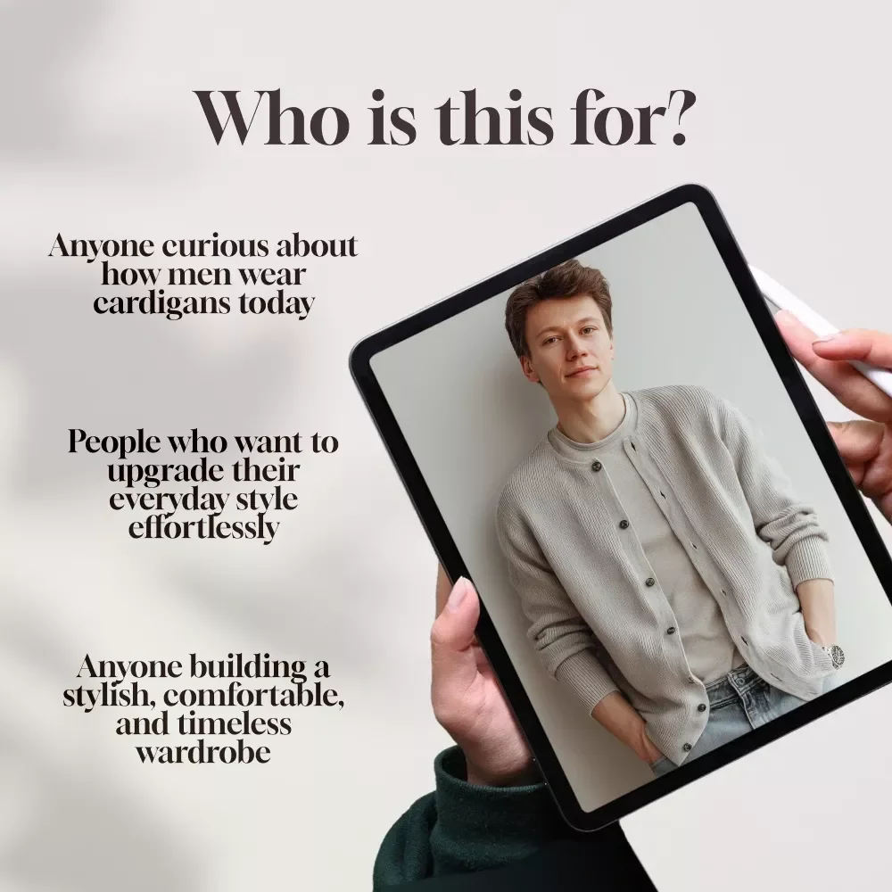 Cardigans for Him: Stylish, Comfortable, and Totally On Point — Digital Men’s Style Guide for Modern Fashion, Confidence, and the Answer to “Do Men Wear Cardigans?”