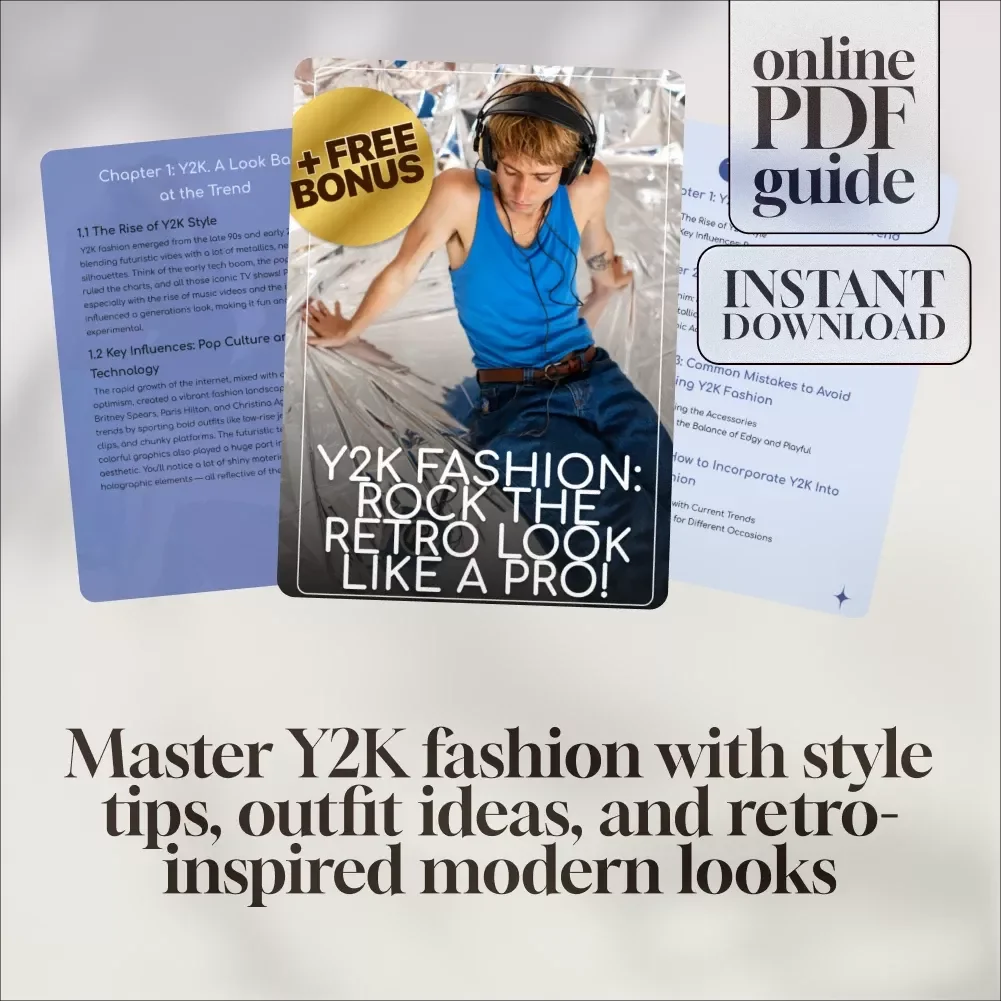 Y2K Fashion: Rock the Retro Look Like a Pro! – Digital Guide for Y2K Fashion Inspiration, Styling Tips & Retro Trend Revival