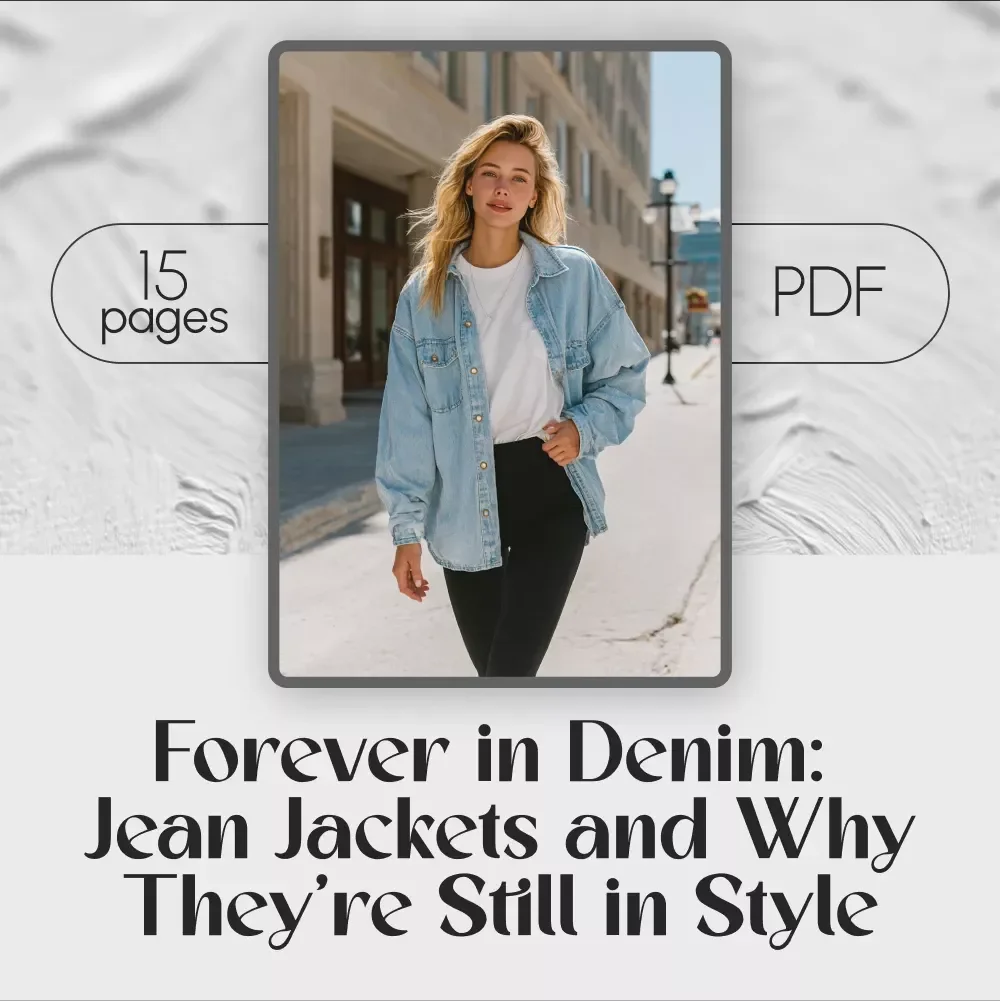 Forever in Denim: Jean Jackets and Why They’re Still in Style | Digital Style Guide for Fashion Lovers & Trendsetters – Are Jean Jackets in Style?
