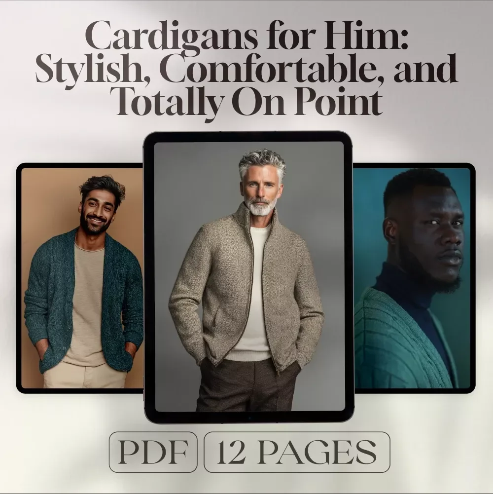 Cardigans for Him: Stylish, Comfortable, and Totally On Point — Digital Men’s Style Guide for Modern Fashion, Confidence, and the Answer to “Do Men Wear Cardigans?”