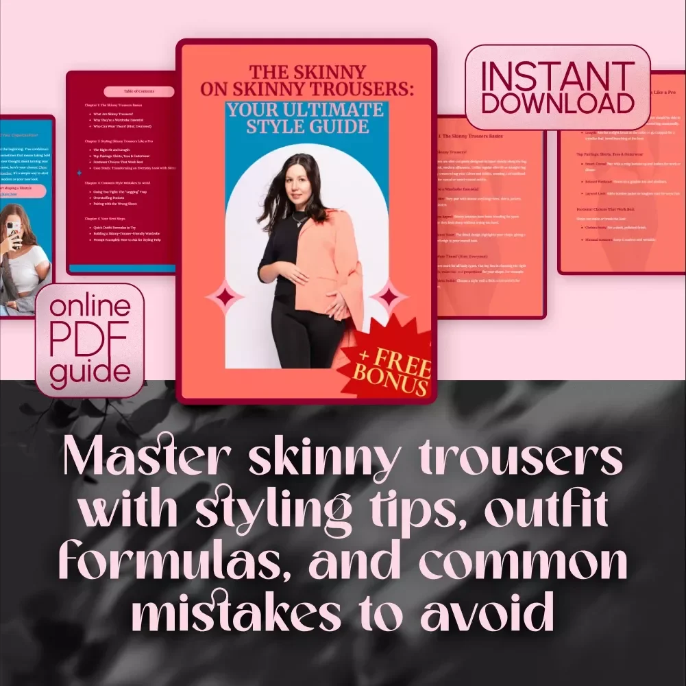 The Skinny on Skinny Trousers: Your Ultimate Style Guide | How to Wear Skinny Trousers for Every Occasion – Digital Download