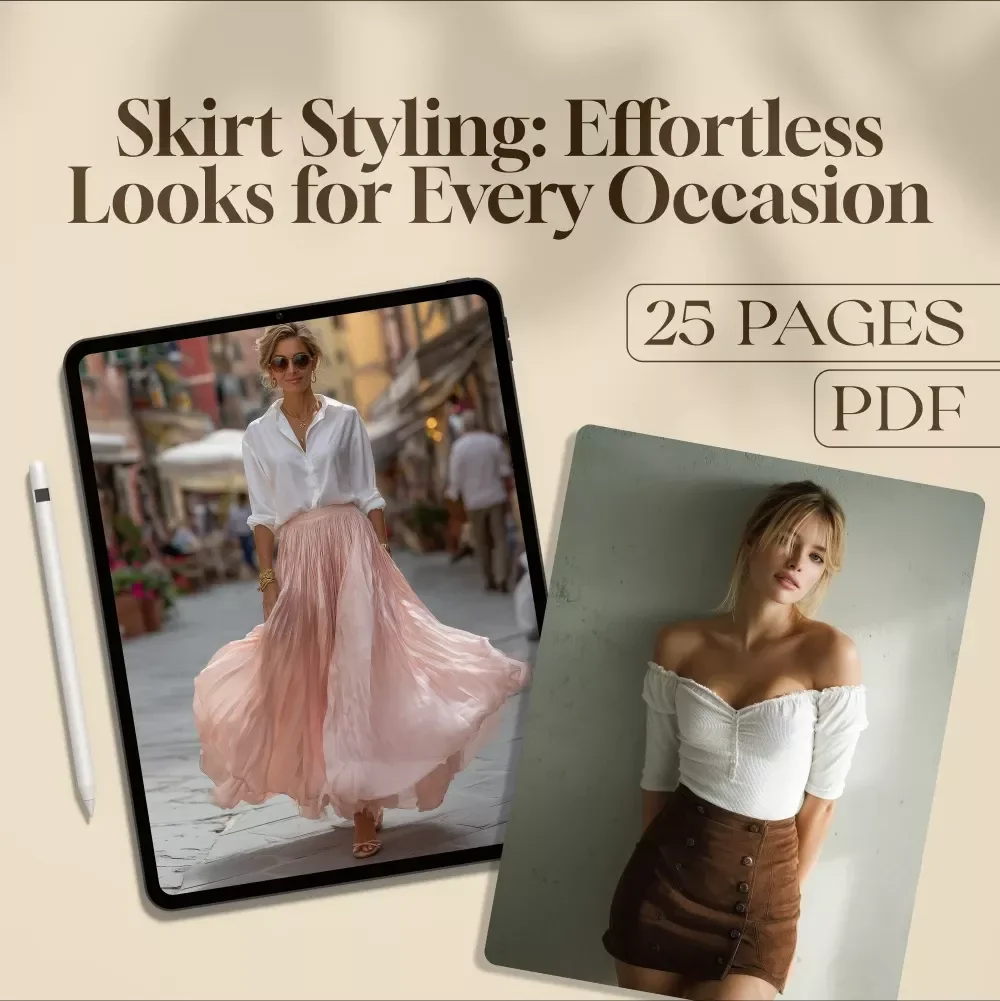 Skirt Styling: Effortless Looks for Every Occasion | Digital Style Guide on How to Style Skirts for Every Body Shape and Event