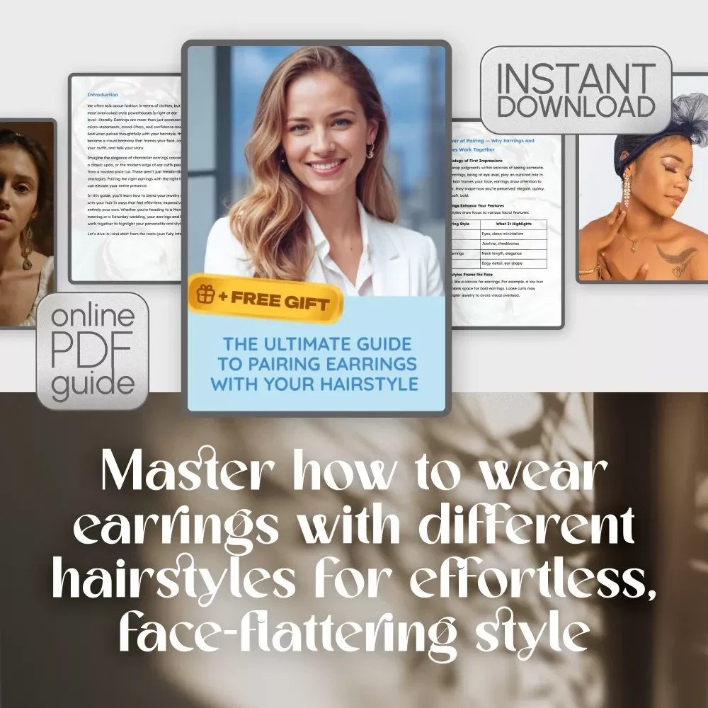 The Ultimate Guide to Pairing Earrings with Your Hairstyle | How to Wear Earrings with Different Hairstyles | Digital Styling Guide