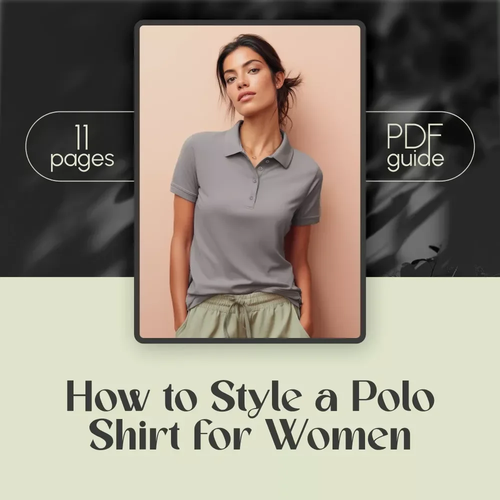 How to Style a Polo Shirt for Women | Digital Styling Guide for Casual, Work & Brunch Outfits