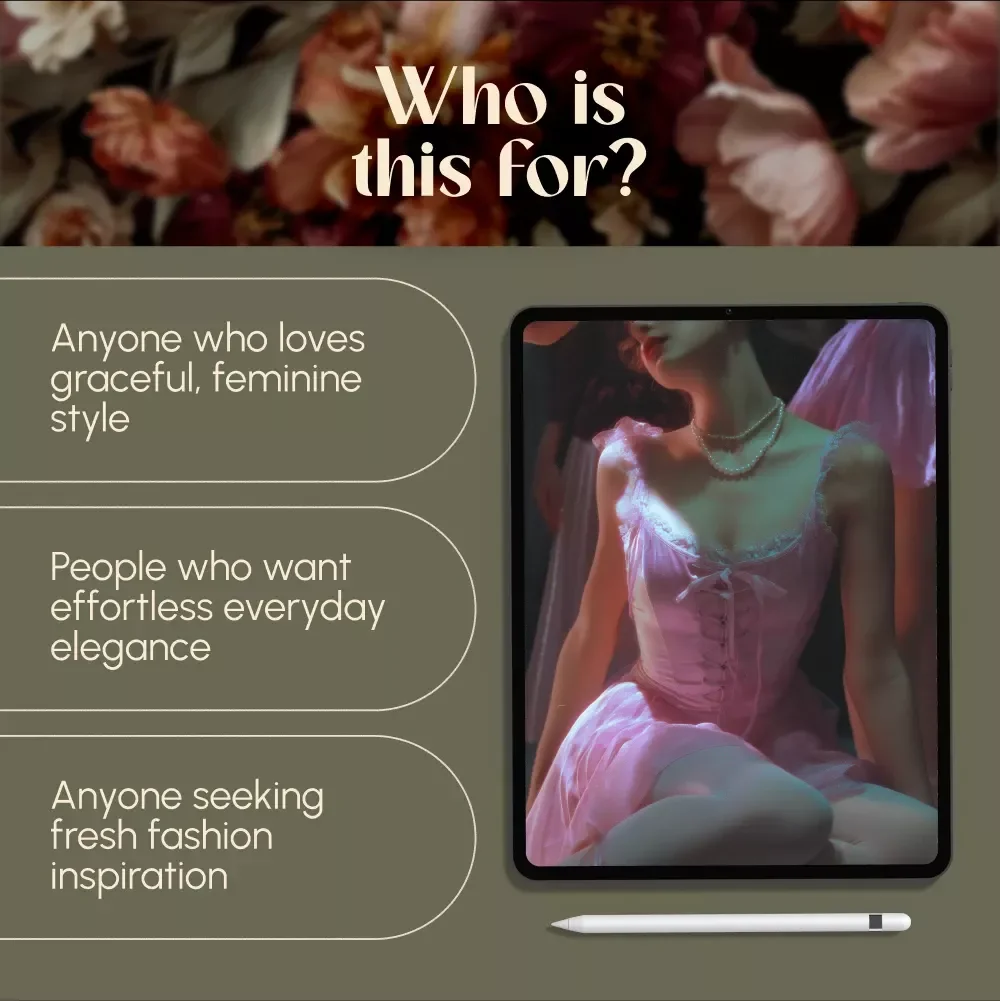 The Ballerina Style Guide | Digital Fashion Guide for Ballerina Inspired Fashion, Elegant Everyday Looks, and Timeless Ballet Aesthetic