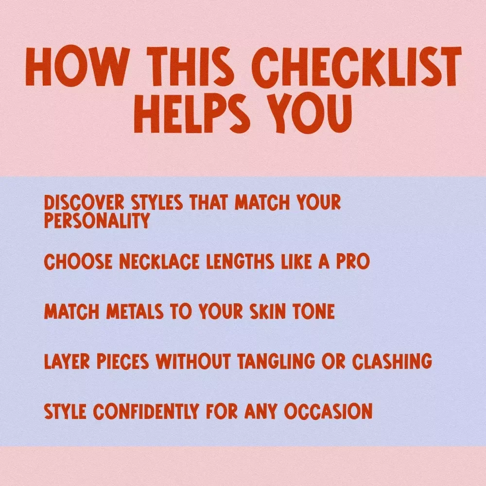 The Ultimate Men’s Necklace Style Checklist: Unlock Your Signature Look | Digital Download for Men’s Necklace Styles, Chains, Pendants, Layering & More
