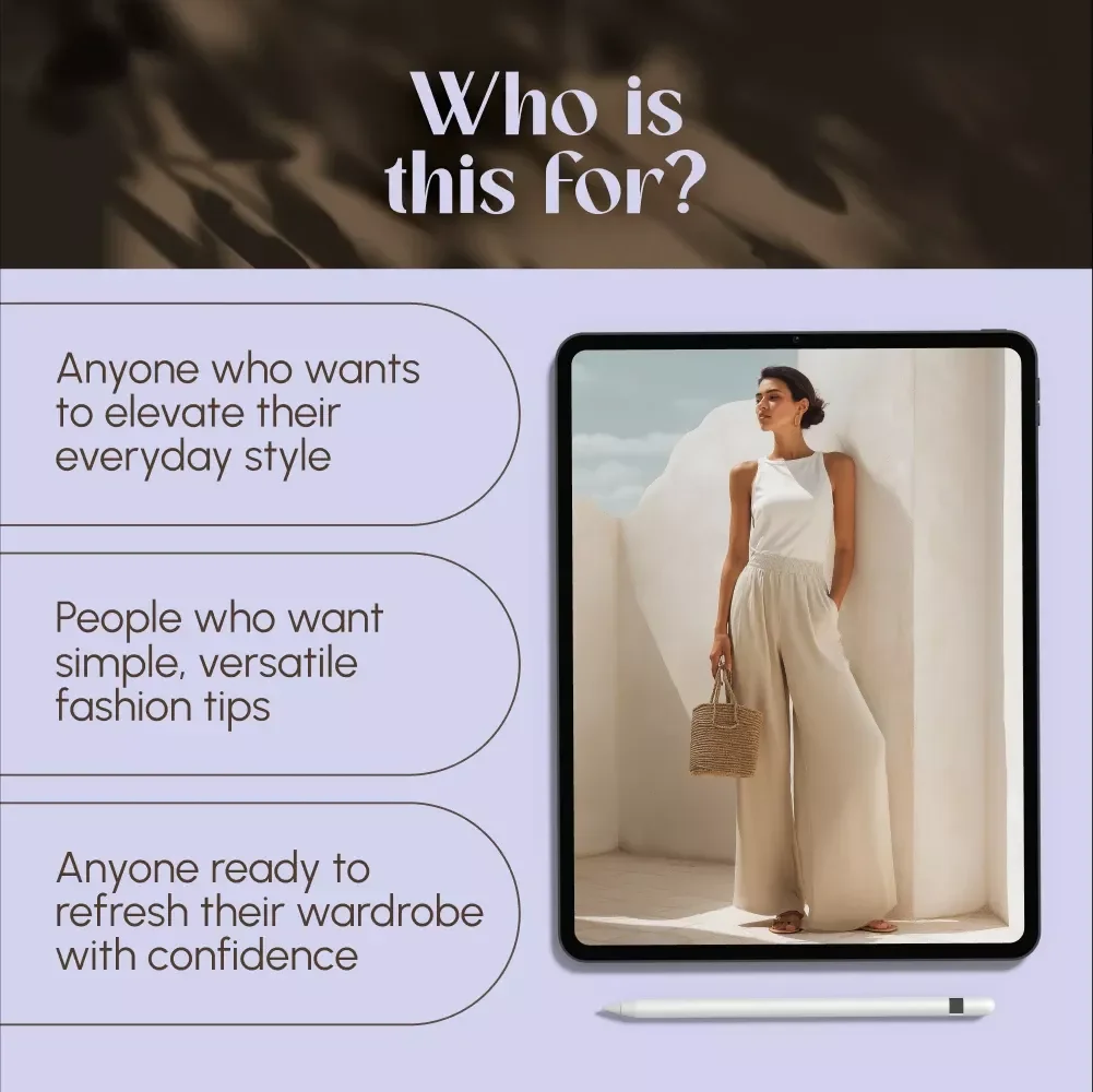Trousers, Transformed: The Ultimate Style Guide | Digital Download for Effortless Fashion | How to Style Trousers eBook