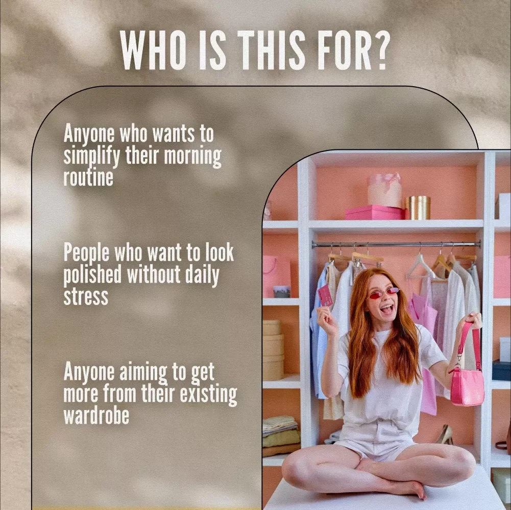 Your Effortless Weekly Outfit Planning Checklist | Digital Download Guide for How to Plan Outfits for the Week | Capsule Wardrobe & Style Organization