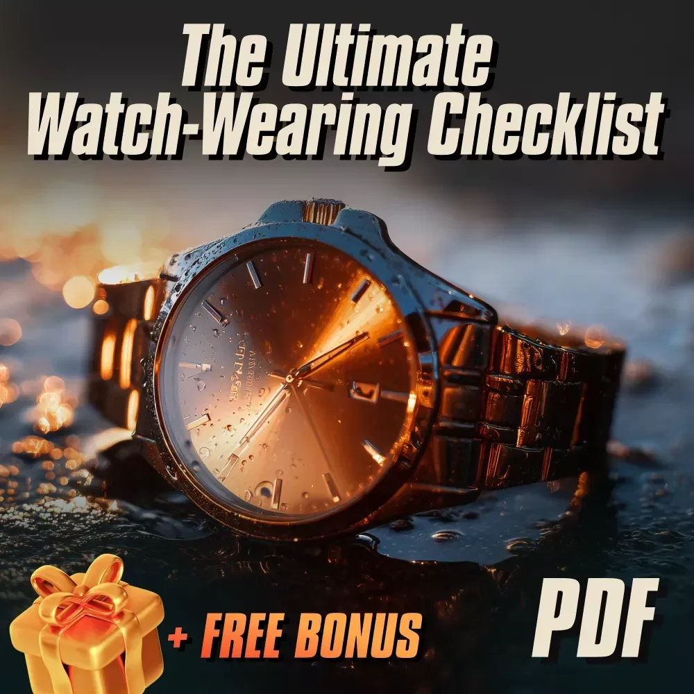 The Ultimate Watch-Wearing Checklist: Look Sharp, Tick Right – How to Wear a Watch Guide & Digital Download