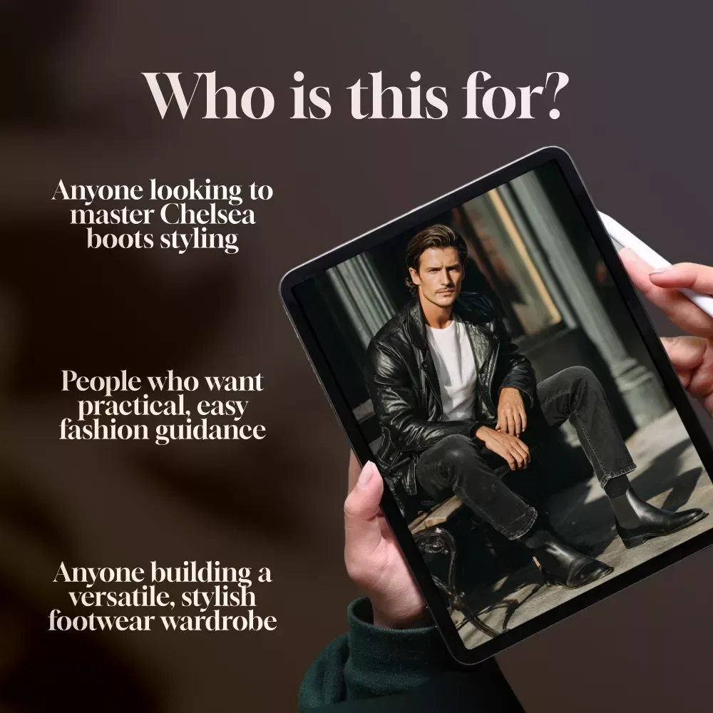 The Ultimate Chelsea Boots Guide: How to Wear Chelsea Boots with Style, Fit, and Confidence – Digital Download