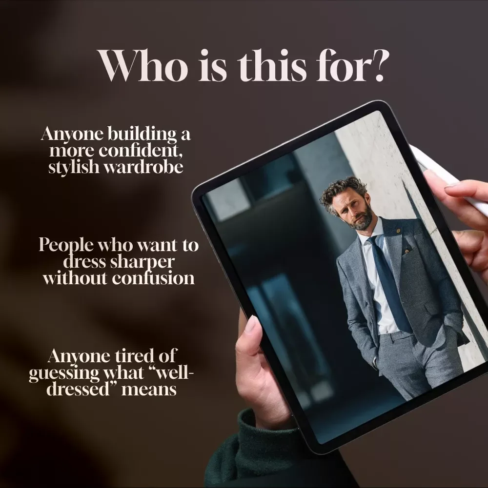 Suit Up Smart: The Ultimate Men’s Style Checklist | Digital Download for Men’s Fashion, Suits & Style Guide