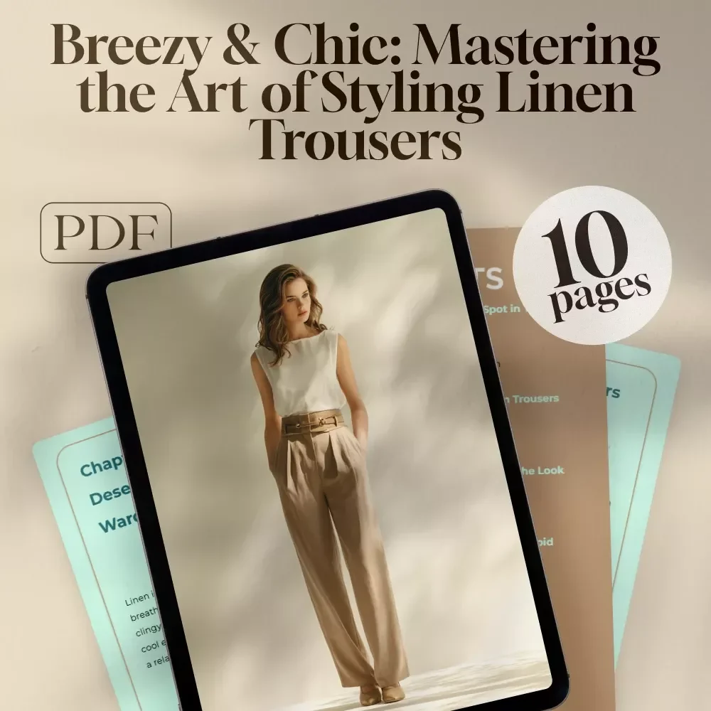 Breezy & Chic: Mastering the Art of Styling Linen Trousers | What to Wear with Linen Trousers Style Guide for Effortless Outfits