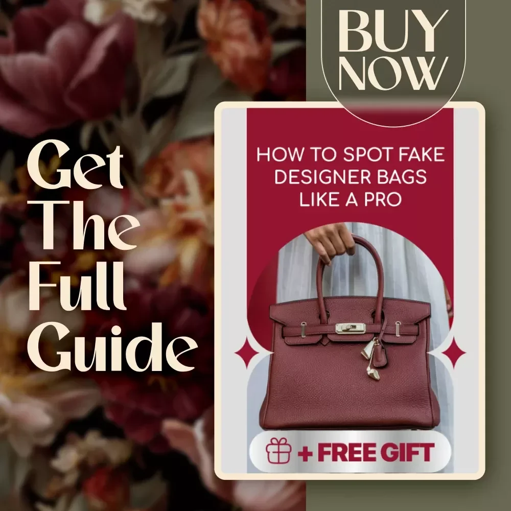 How to Spot Fake Designer Bags Like a Pro – Digital Guide | Learn How to Spot Fake Designer Bags Easily | Instant Download eBook, PDF Checklist