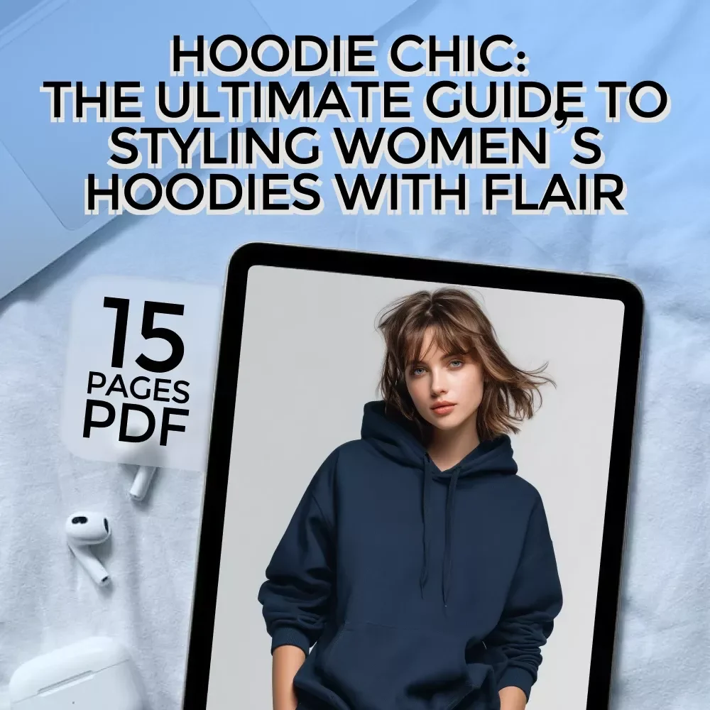 Hoodie Chic: The Ultimate Guide to Styling Women’s Hoodies with Flair | Digital Style Guide for How to Style a Hoodie Women – Outfit Ideas, Tips & Seasonal Looks