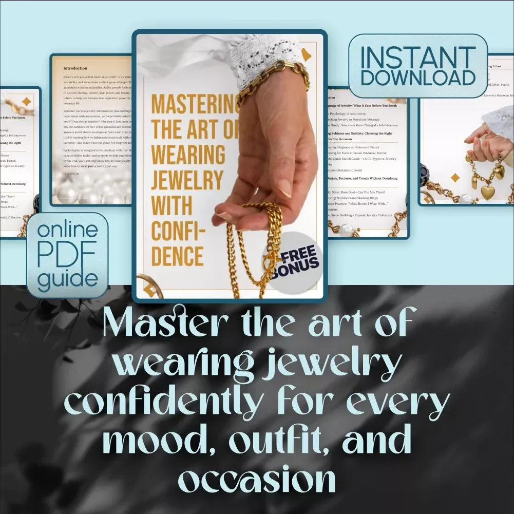 Mastering the Art of Wearing Jewelry with Confidence | How to Wear Jewelry Guide for Everyday, Business & Special Occasions
