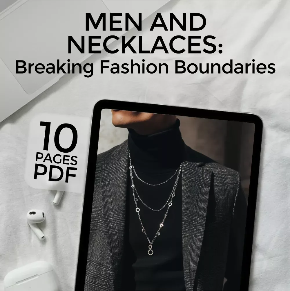 Men and Necklaces: Breaking Fashion Boundaries | Digital Style Guide for Men | Do Men Wear Necklaces? History, Styles, Tips & Confidence-Building Advice