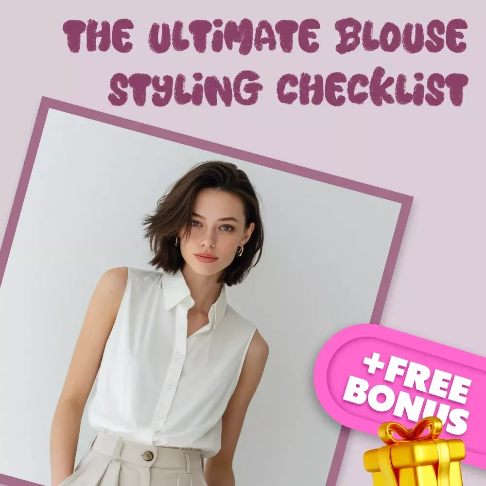 The Ultimate Blouse Styling Checklist: Dress It Up, Dress It Down, Own the Look | How to Style a Blouse Digital Download for Effortless Outfits