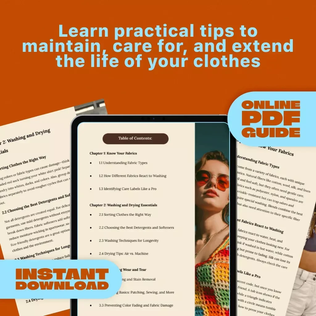 Thread by Thread: Your Ultimate Guide to Loving and Lasting Clothes – Expert Tips for Maintaining and Caring for Your Clothes