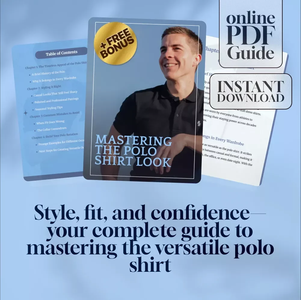 Mastering the Polo Shirt Look | How to Wear a Polo Shirt Guide for Effortless Style & Timeless Outfits