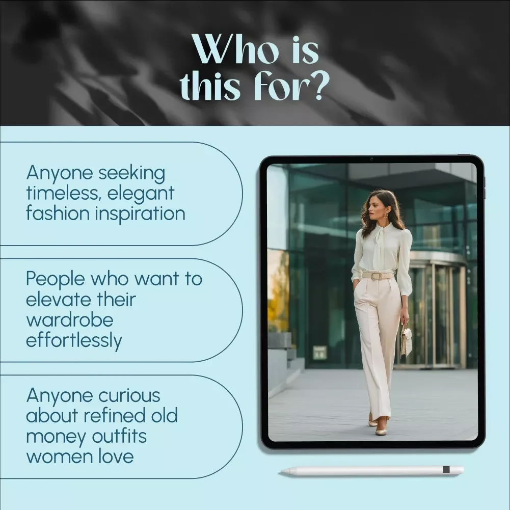 Effortless Elegance: A Modern Guide to Old Money Outfits for Women – Timeless Old Money Outfits Women Style Guide