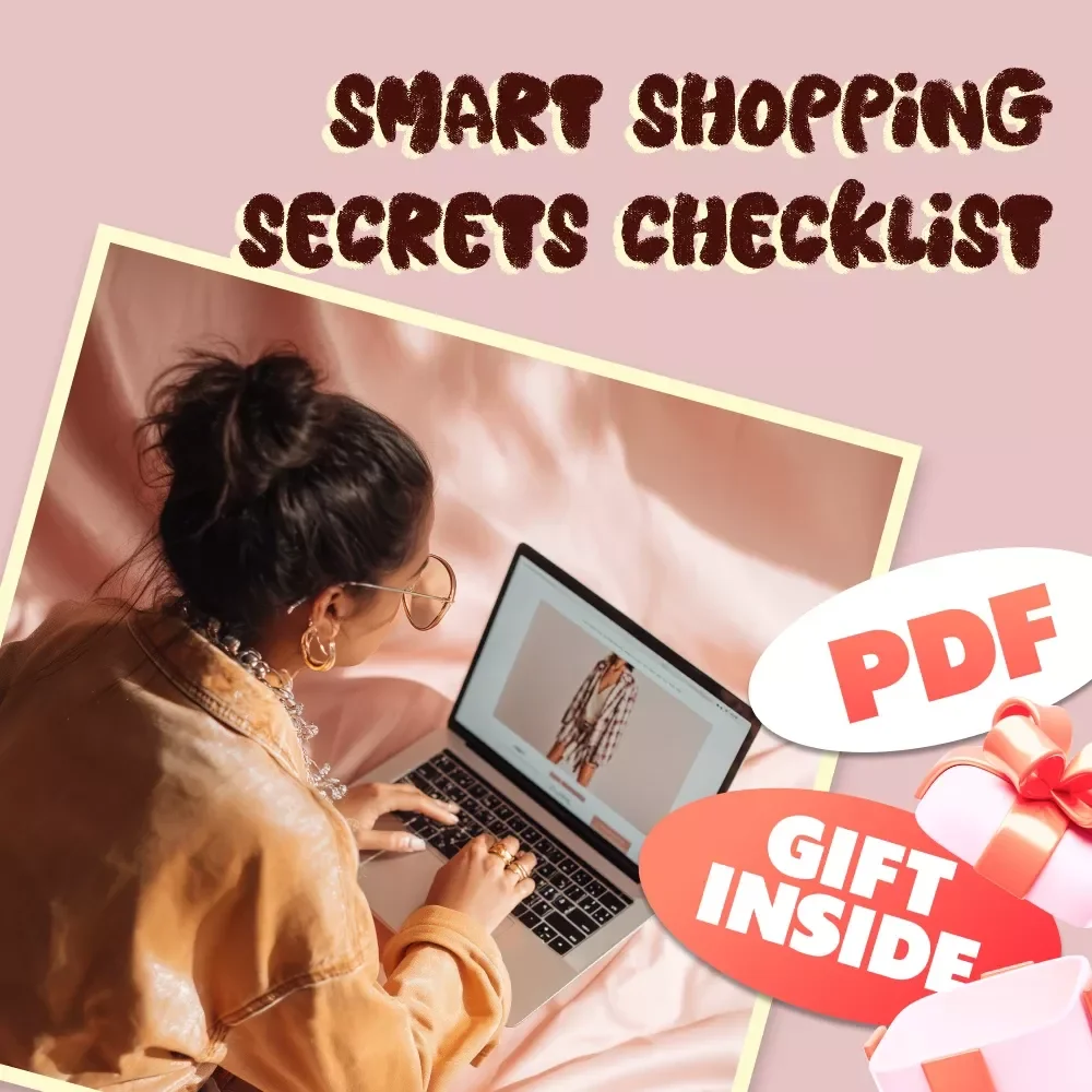 Smart Shopping Secrets Checklist – Quality & Budget Hacks | Printable Digital Download for Savvy Shoppers, Money Saving Guide, Bargain Hunting Tips