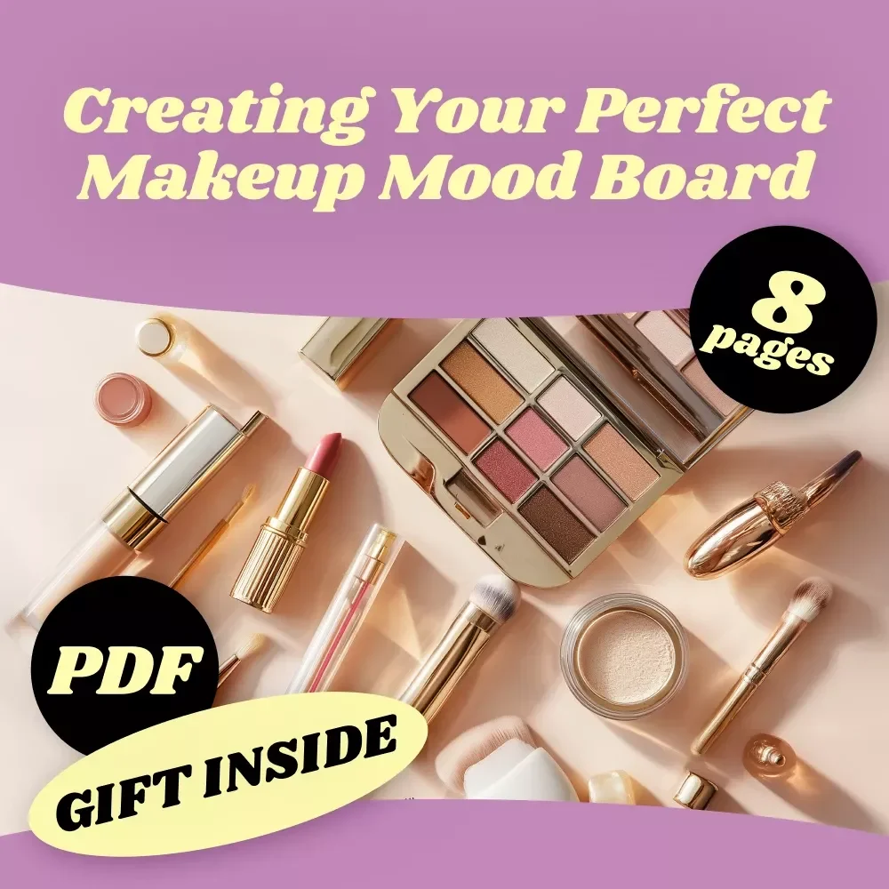 Creating Your Perfect Makeup Mood Board | Digital Guide for Designing an Inspiring Mood Board for Makeup Looks, Styles & Color Palettes