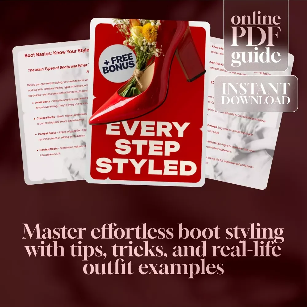 Every Step Styled: The Ultimate Guide on How to Style Boots for Effortless Everyday Fashion