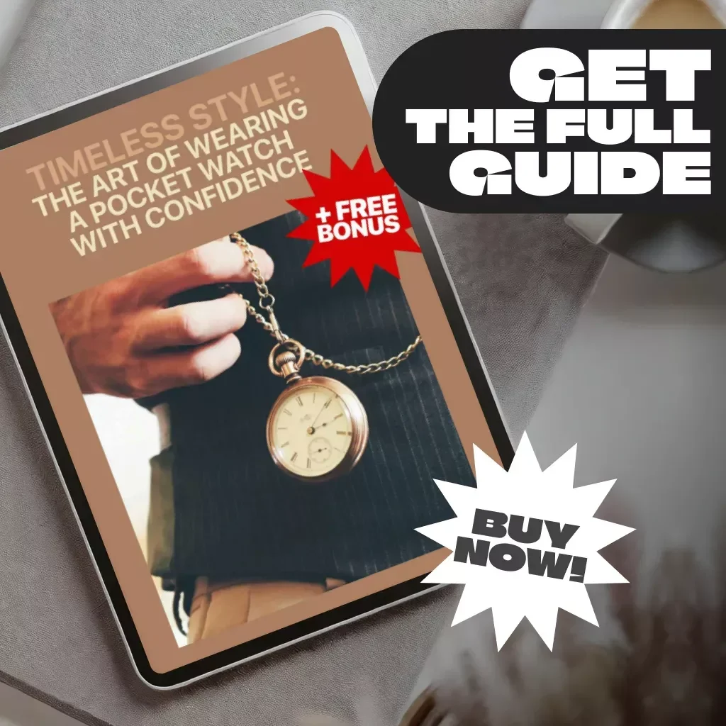 Timeless Style: The Art of Wearing a Pocket Watch with Confidence – How to Wear a Pocket Watch Guide for Modern Gentlemen