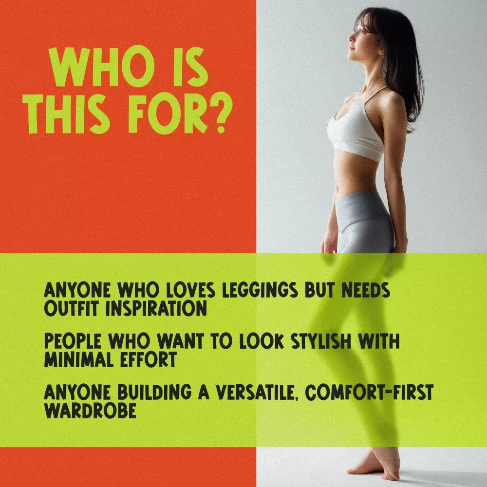 What to Wear with Leggings: The Ultimate Style Checklist | Digital Download | Printable Fashion Guide for Everyday Looks