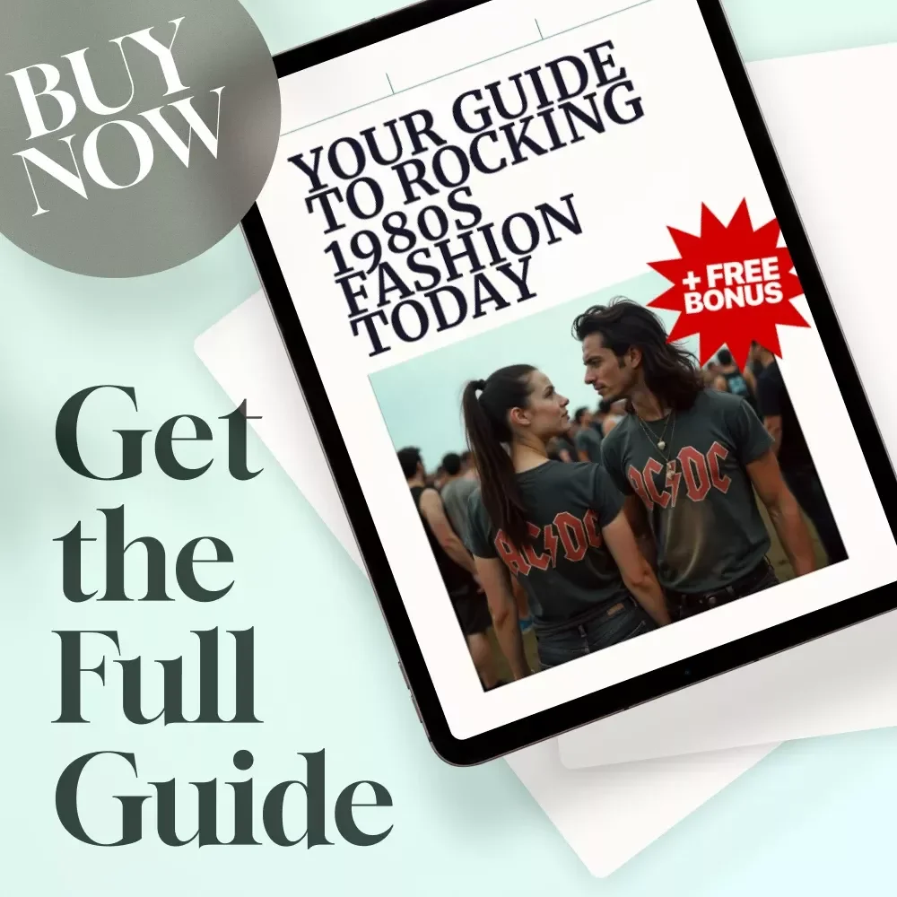 Your Guide to Rocking 1980s Fashion Today – Retro Style eBook for Creating an Authentic 1980's Inspired Fashion Look