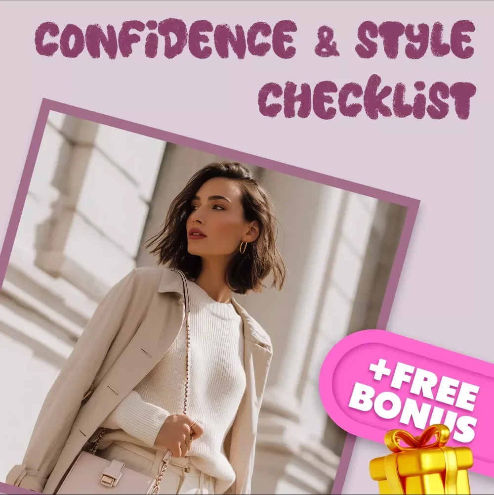 Confidence & Style Checklist | Digital Download Wardrobe & Personal Style Guide for Women | Boost Confidence & Elevate Style