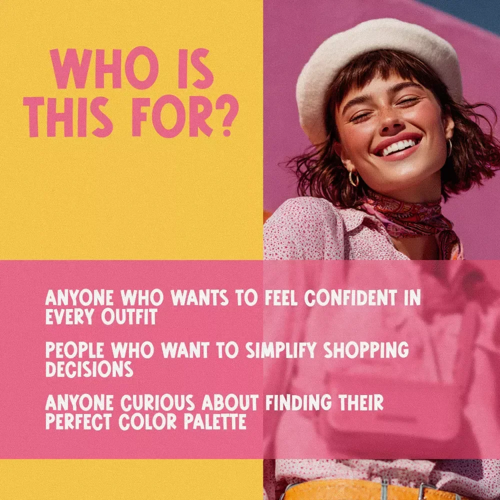 Find Your Best Colors: The Fun-to-Fabulous Checklist | How to Know What Colors Look Good on You | Digital Download for Personal Style & Confidence