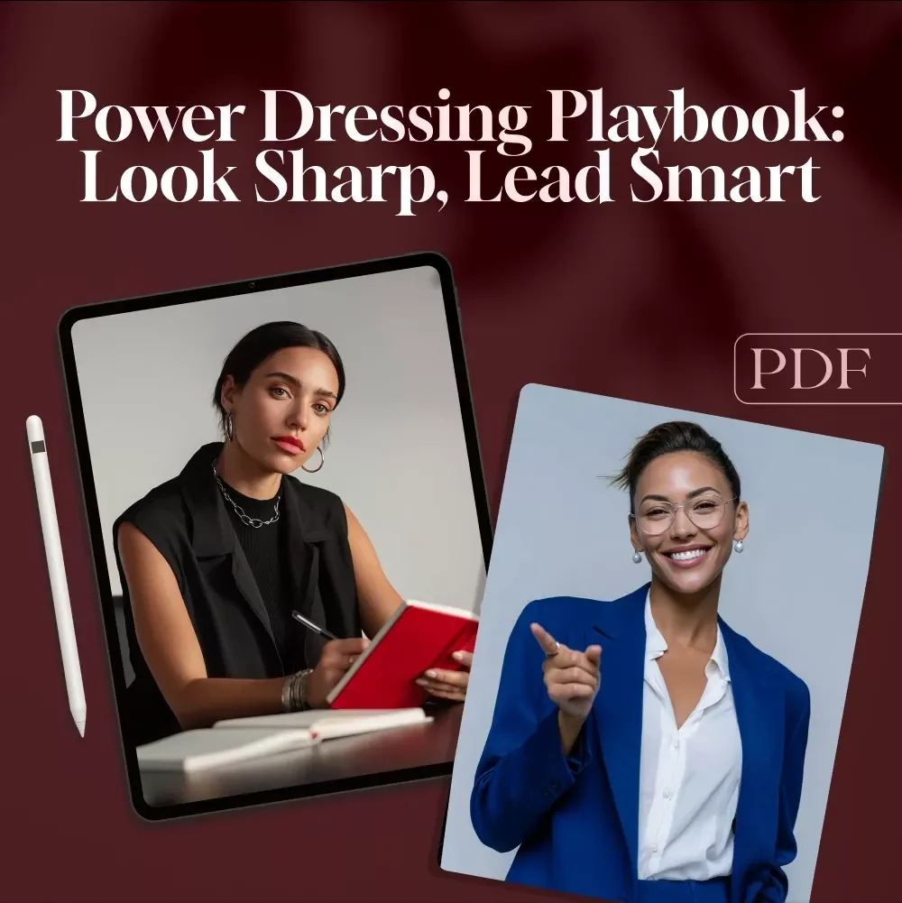Power Dressing Playbook: Look Sharp, Lead Smart | Power Dressing Tips Checklist for Confident, Professional Style