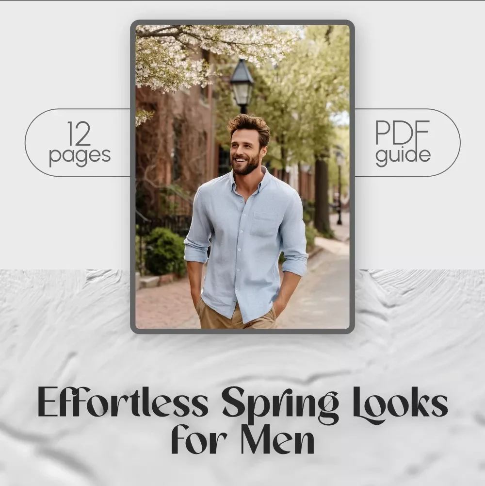 Effortless Spring Looks for Men | Digital Guide for Spring Outfits Men – Style Tips, Wardrobe Essentials & Outfit Ideas
