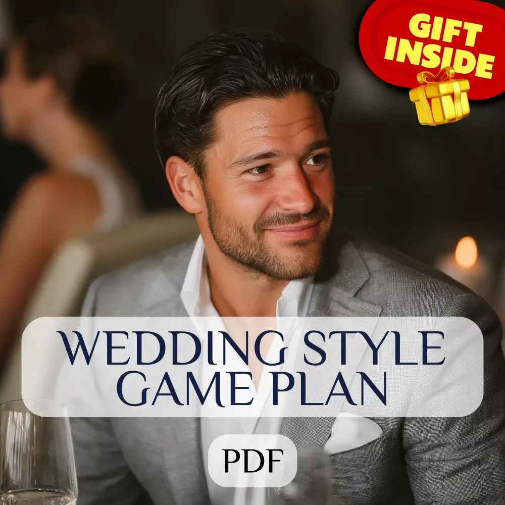 Wedding Style Game Plan: Men’s Checklist to Dress to Impress | Digital Download Guide for Wedding Outfits for Men, Groom & Guest Attire Planning