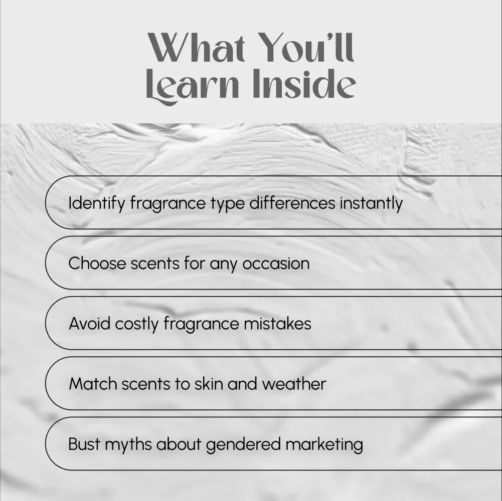 Perfume vs Cologne Explained – Digital Guide on What's the Difference Between Perfume and Cologne, Fragrance Types, and Choosing the Right Scent for You