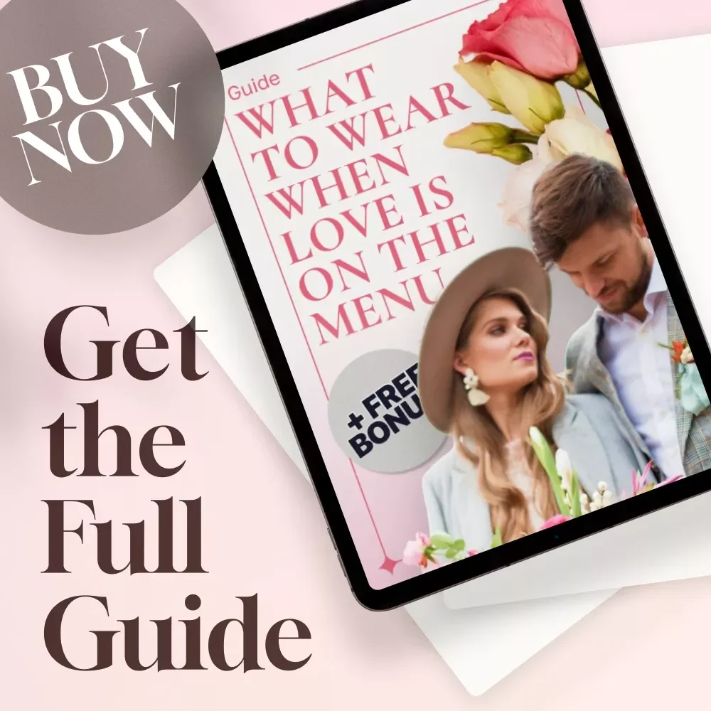 What to Wear When Love is on the Menu | Anniversary Dinner Outfit Guide for Women & Men | Digital Style Tips & Outfit Planning eBook