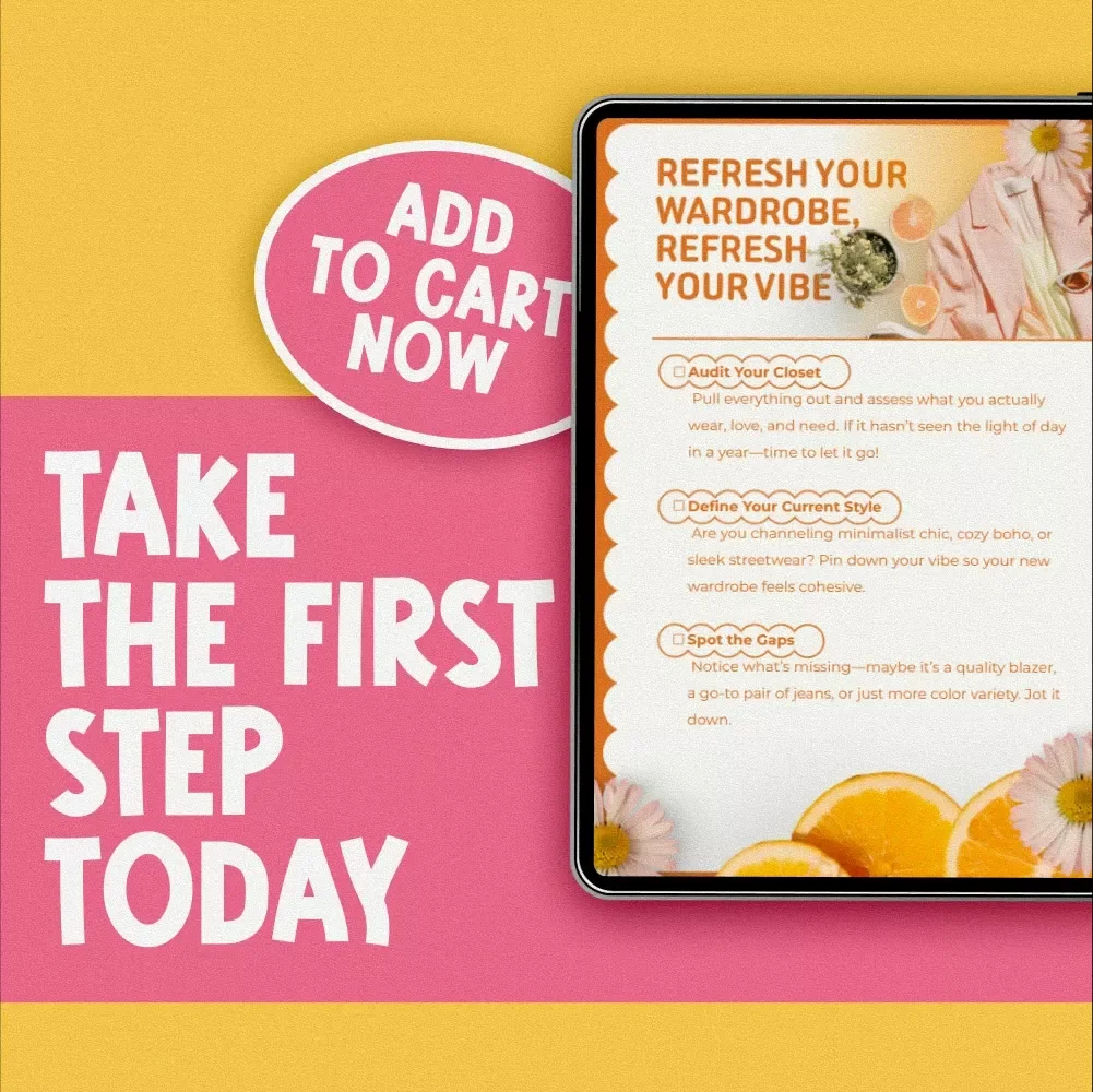 Refresh Your Wardrobe, Refresh Your Vibe | Wardrobe Refresh Guide for Closet Declutter, Style Makeover & Capsule Wardrobe Planning