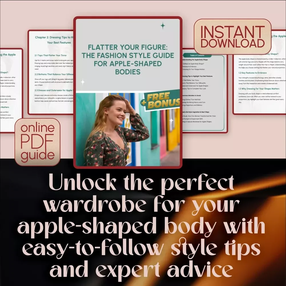 Flatter Your Figure: The Fashion Style Guide for Apple-Shaped Bodies - Fashion Tips & Style Guide for Apple Shaped Body